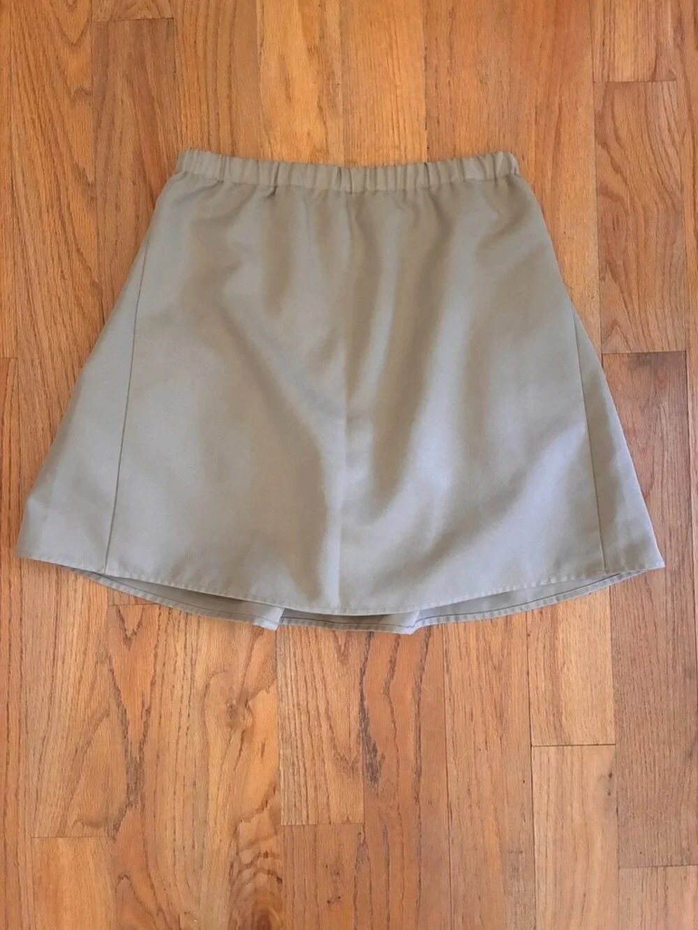 French Toast Khaki Front Pleated Uniform Skirt Girls 12